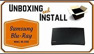 Samsung Blu-Ray Player Unboxing Review BD-J5100
