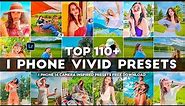 iPHONE Vivid Filter Presets Lightroom || Top 110+ Lightroom Presets || iPhone Presets For Lightroom