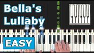 Bella's Lullaby - Piano Tutorial Easy - Twilight - Sheet Music (Synthesia)