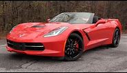 2016 Chevrolet Corvette Stingray Z51 Convertible Start Up, Road Test, and In Depth Review