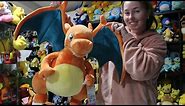 Charizard Bigmore plush toy from the Pokémon Center in 2019 *amazing quality*