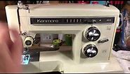 Kenmore 158.16250 perfection from Japan. Revue and hint on correctly winding a bobbin. (Video 249)