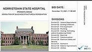 Norristown State Hospital - Demolition of Buildings/Structures and Remediation - (Pennsylvania)