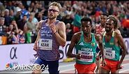 Josh Kerr earns first gold medal in the 3000m on home soil at Indoor Worlds | NBC Sports