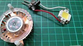 LED Tutorial: Light a 10W LED from 12V - Simple & Cheap