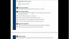 Sample Resume Medical Coder | Experience and Freshers Coders | resume examples | CV medical coders.