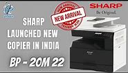 Sharp BP-20M22 latest Product review specifications & explanation. #xerox machine #sharp photocopier