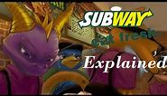 The Most Disgusting Meme - Spyro Subway Explained