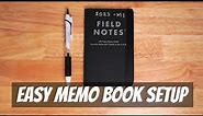 How I Use My Field Notes Notebook With My Bullet Journal