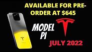 Elon Musk Unveils New Tesla Model Pi Phone 2.0. Available for pre-order with a July delivery date.