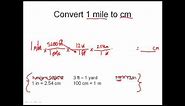 Solving Dimensional Analysis Problems - Unit Conversion Problems Made Easy!