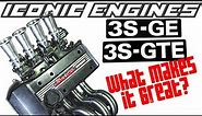 Toyota 3SGE 3SGTE - What makes it GREAT? ICONIC ENGINES #5