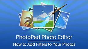 How to Add Filters to Your Photos | PhotoPad Photo Editor Tutorial