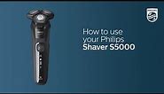 Philips Shaver S5000 with SkinIQ Technology