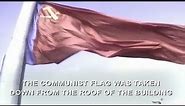 The Replacement of the Flag of RSFSR on August Coup 22 August 1991 Russian Anthem (Patriotic Song)
