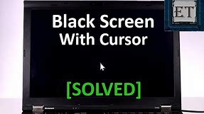 Windows 10/11 Black Screen With Cursor [Solved]