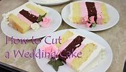 How to Cut a Wedding Cake
