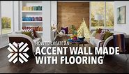 How to Create a Wood or Stone Look Accent Wall (Video) | Background & Design Ideas