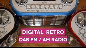 The Retro Detroit Digital Radio with DAB FM AM by Audible Fidelity