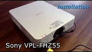 Sony VPL-FHZ55 laser projector