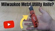 Milwaukee FASTBACK Folding Utility Knife with Blade Storage and General Purpose Blade - Review