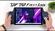 TJD T101 First Look, An All-New Fast, Ultra Large Screen Handheld! Hands-On