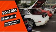90s JDM 3000gt 300zx Meet - Amazing Jdm Car Meet - Car Meet Rosemont Illinois