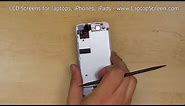 iPhone SE 1st Gen screen replacement/digitizer glass and LCD re-installation instructions