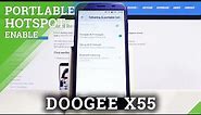 How to Set Up Portable Hotspot in DOOGEE X55 – Share Wi-Fi