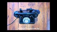232 PMG pyramid Bakelite Telephone ringing 1930s