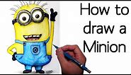 How to draw a Minion (Despicable Me)