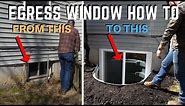 Egress Basement Window Installation | How To | DIY Home Improvement