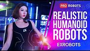 Bionic humanoid robots from EXROBOTS