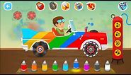 Free car game for kids and toddlers - Fun racing. App review