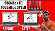 how to get full internet speed | tp link archer c6 speed test | router for 200 mbps speed