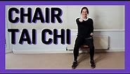 CHAIR TAI CHI - For seniors, elderly, older adults exercising sitting down