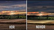 HDR Vs NO HDR? (With sample images)