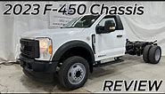 2023 Ford F-450 Chassis Cab XL Review! 6.7L PowerStroke Diesel