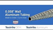 0.058” Wall Drawn Aluminum Round Tubing Telescoping