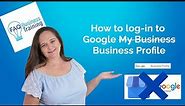 How to login to Google My Business - Google Business Profile | Tech tools | FAQ Business Training