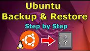 How to backup and restore files and folders on Ubuntu Linux