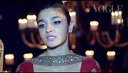 Backstage with Alia Bhatt & Manish Malhotra - India Couture Week 2014 | VOGUE India