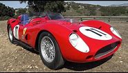 Driving a Le Mans Winning 1960 Ferrari TR250 59/60 - 2017 Pebble Beach Week