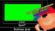 Sanctuary Guardian Meme // PRESET Premiere Pro