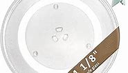 14 1/8 Inch Microwave Glass Turntable Plate Replacement for Large Microwave Oven Replaces WB49X10063 DE74-20002B WB39X10038 WB49X10096 WB49X10141 WB49X10193
