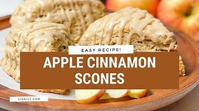 Apple Cinnamon Scones