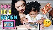 TODDLER'S FIRST TABLET Amazon Fire HD 8 Review | Genna Therese