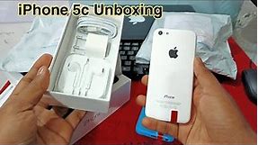 Iphone 5c white & Iphone 5c blue color unboxing || in 2022 || Apple 5c