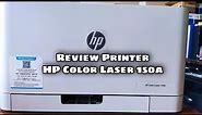 review printer hp color laser 150a