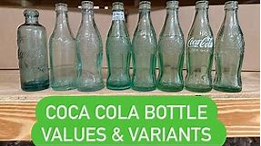 How much are old Coca Cola Coke Bottles Worth / Values & Variants Hutchinson Straight Side 1915